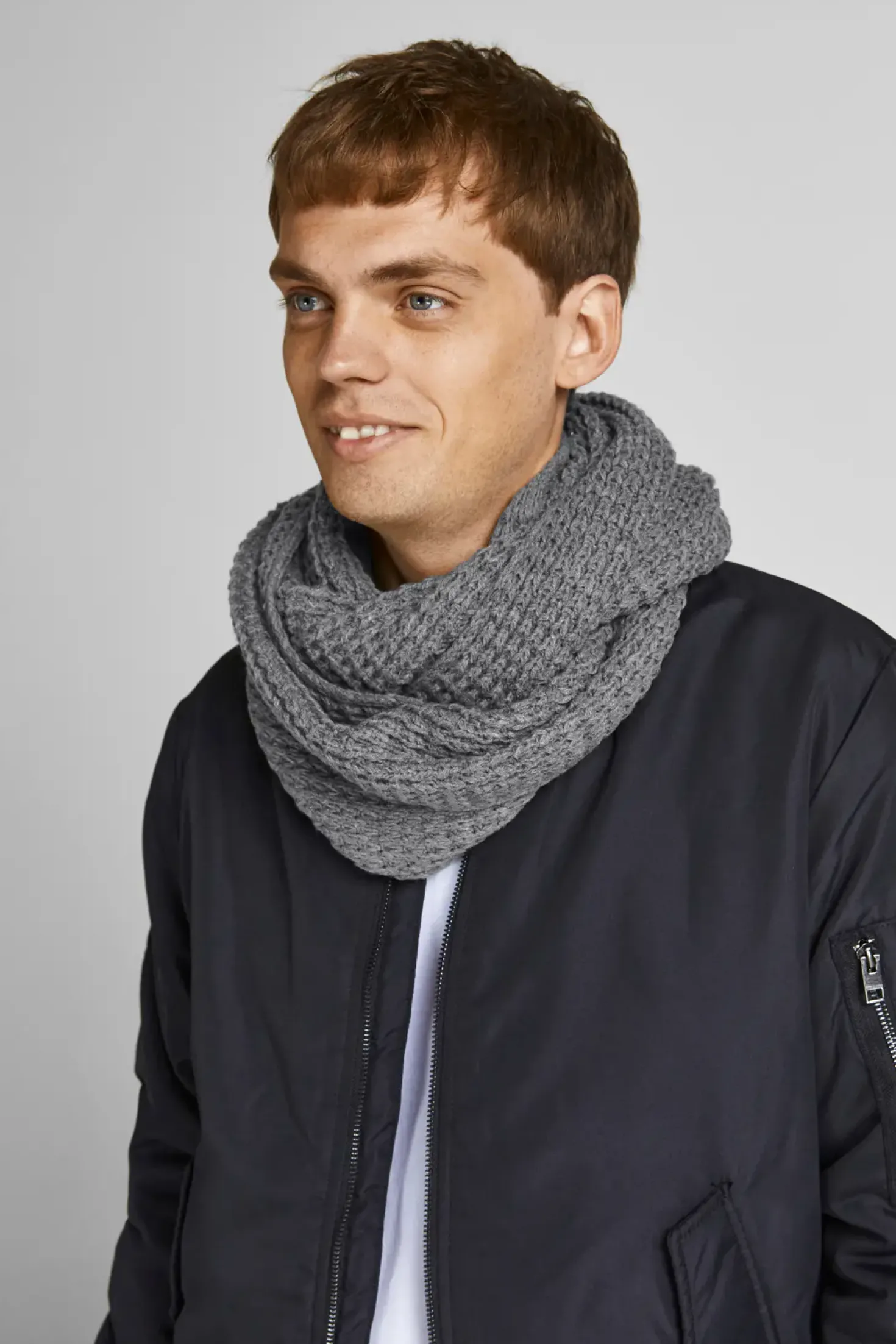 Echarpe Jack & Jones Gris