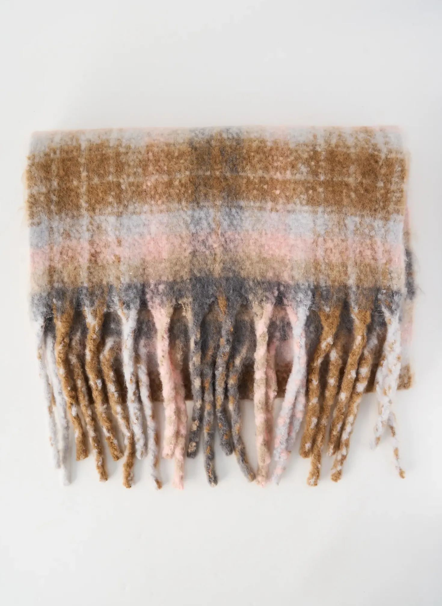 Echarpe Pieces Marron