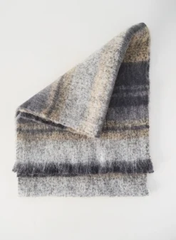 Echarpe Selected Gris