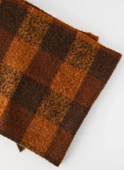 Echarpe Selected Marron