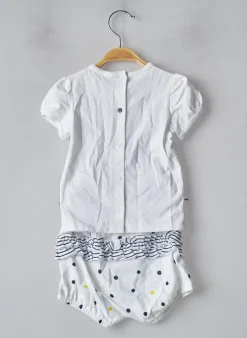 Ensemble Haut/bas Absorba Blanc