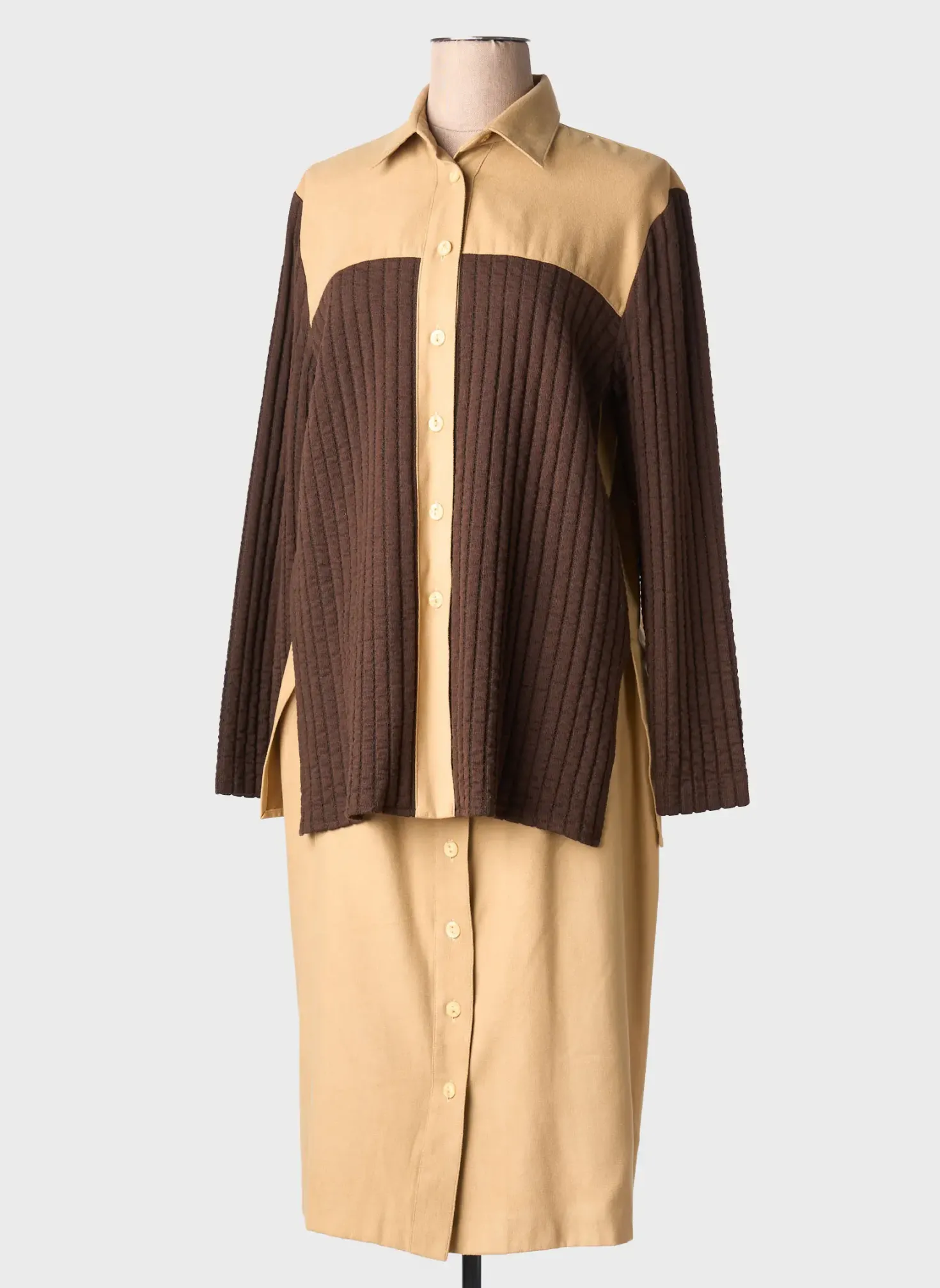 Ensemble Jupe Charles Guitard Beige