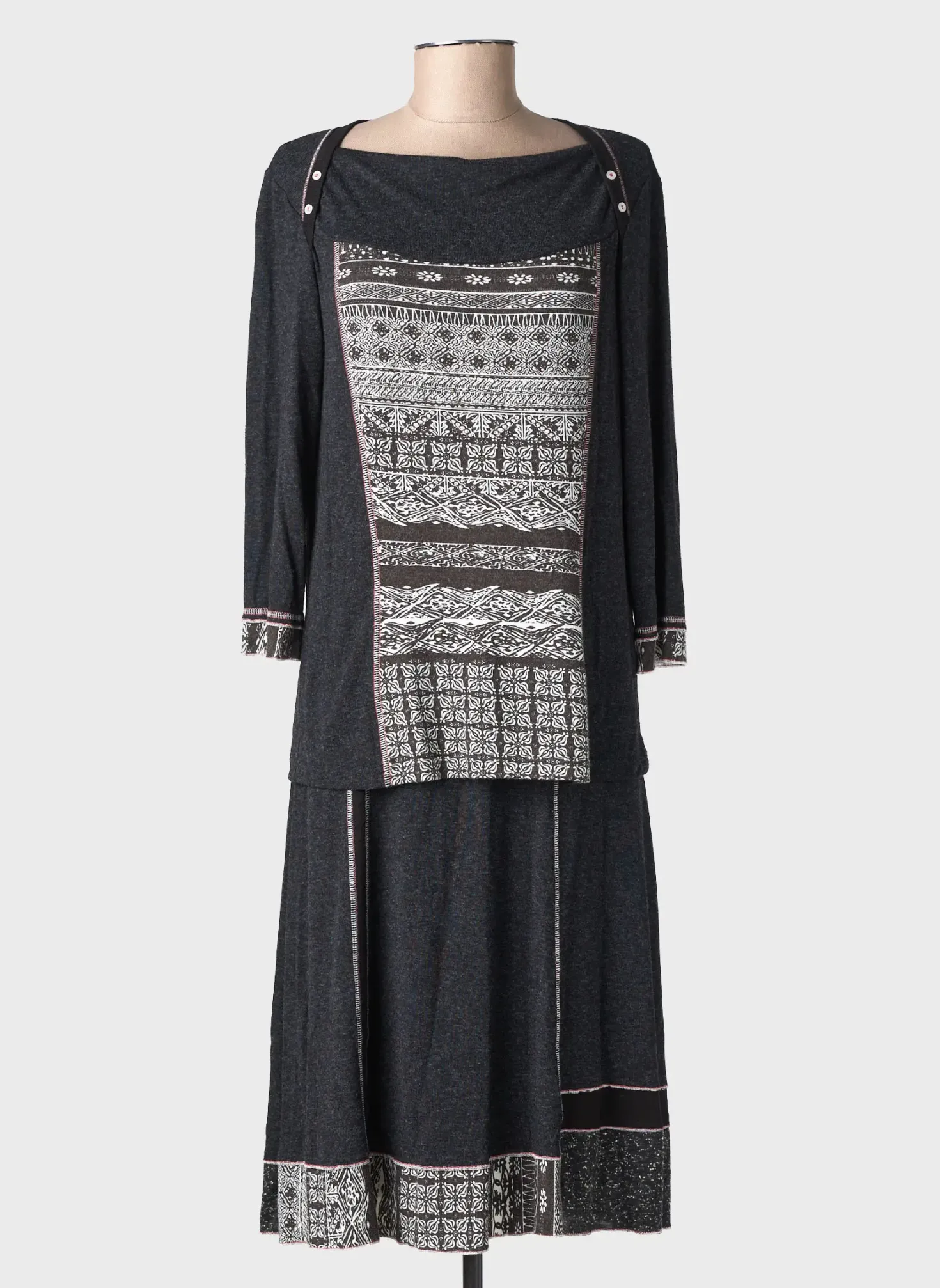 Ensemble Jupe Christine Laure Noir