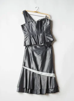 Ensemble Jupe Creatif Paris Gris