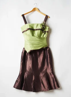 Ensemble Jupe Creatif Paris Marron