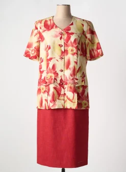 Ensemble Jupe France Rivoire Rouge