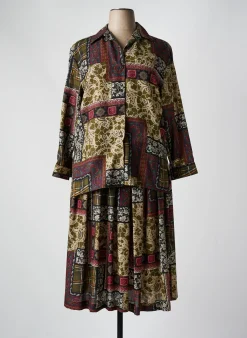 Ensemble Jupe Jean Moreux Rouge