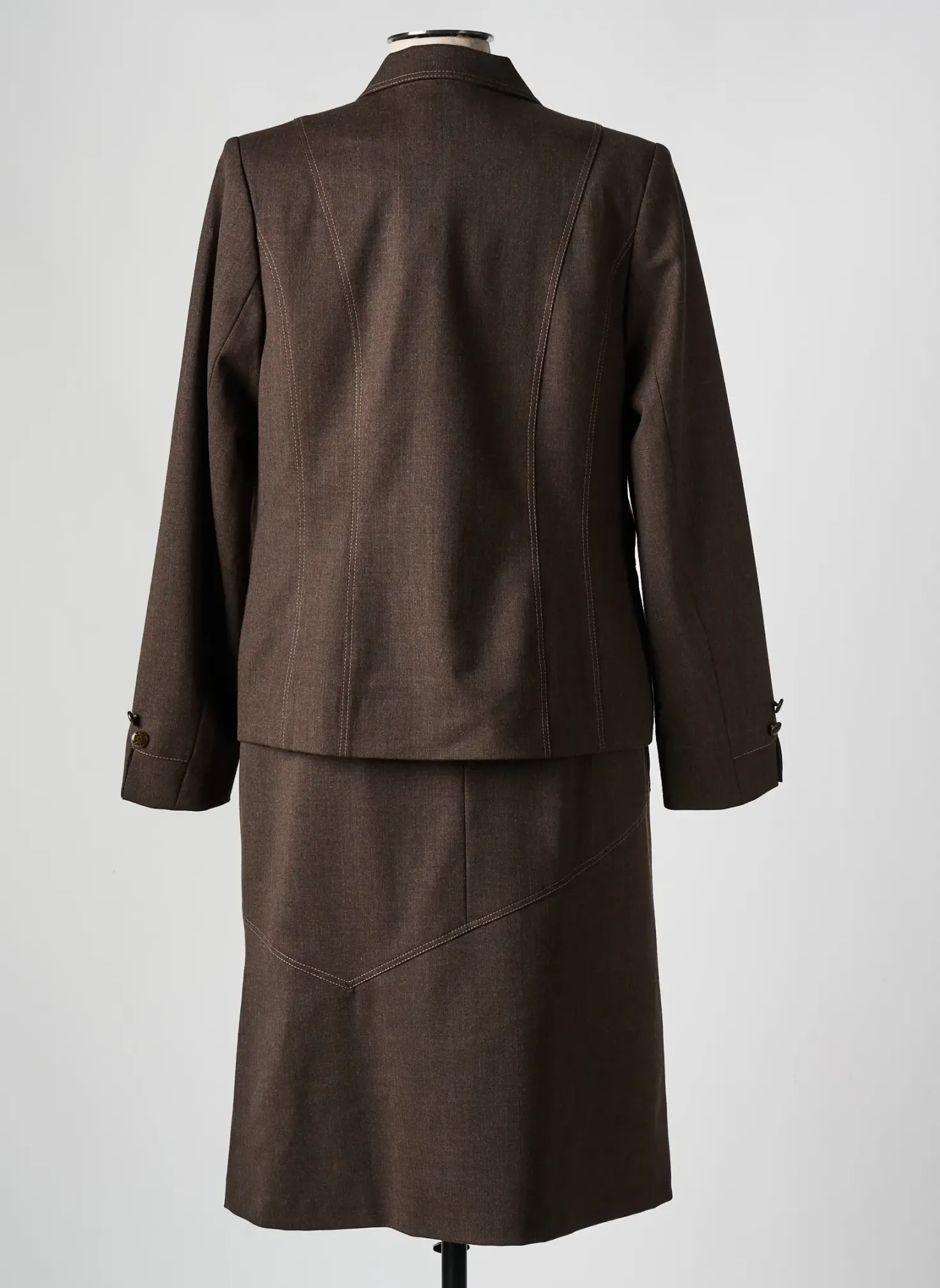 Ensemble Jupe Karting Marron