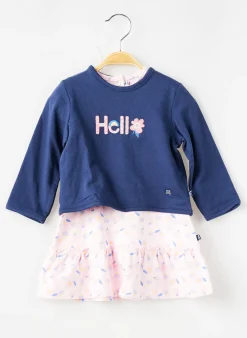Ensemble Jupe Sucre D'orge Bleu