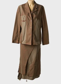 Ensemble Jupe Un Point C Est Tout Marron