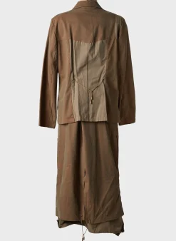 Ensemble Jupe Un Point C Est Tout Marron