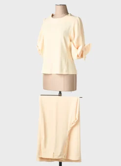 Ensemble Pantalon Angela Davis Jaune