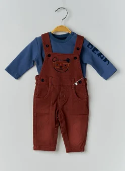 Ensemble Pantalon Baby Bol Marron