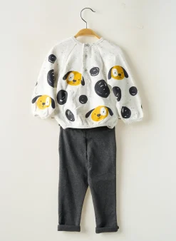 Ensemble Pantalon Boboli Gris