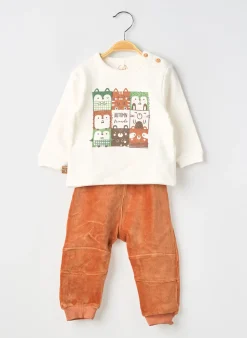 Ensemble Pantalon Boboli Marron