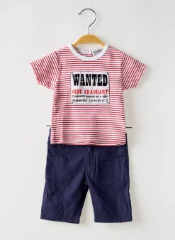Ensemble Pantalon Bulle De Bb Bleu