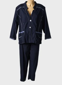 Ensemble Pantalon Christine Laure Bleu