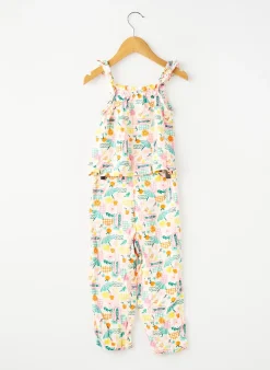 Ensemble Pantalon Gemo Blanc
