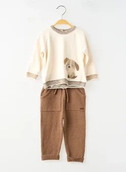 Ensemble Pantalon Mayoral Marron
