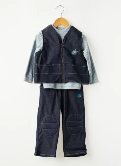 Ensemble Pantalon Minouflet Bleu