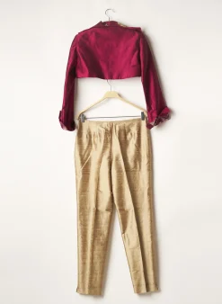 Ensemble Pantalon Paule Vasseur Rose