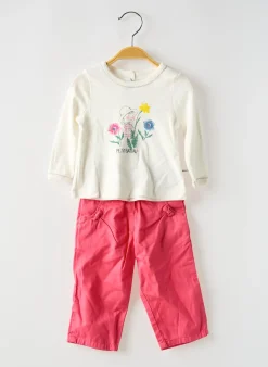 Ensemble Pantalon Petit Bateau Rose