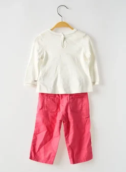 Ensemble Pantalon Petit Bateau Rose