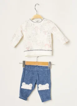 Ensemble Pantalon 3 Pommes Bleu