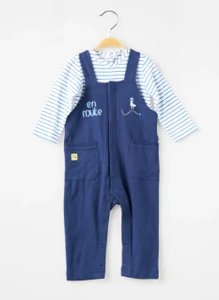 Ensemble Pantalon Sucre D'orge Bleu