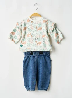 Ensemble Pantalon Sucre D'orge Blanc