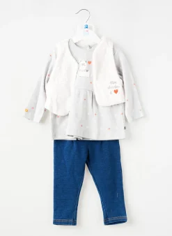 Ensemble Pantalon Sucre D'orge Gris