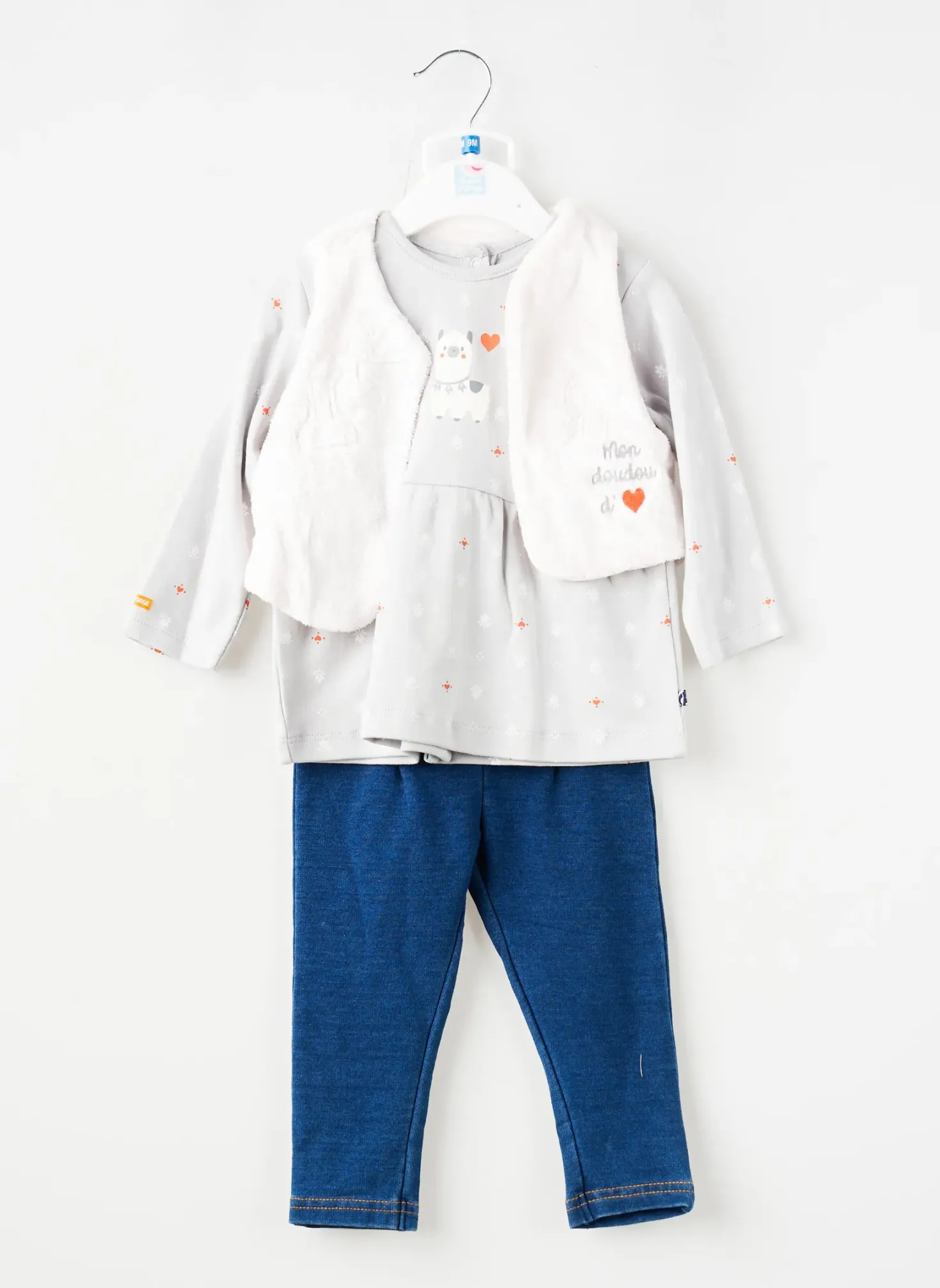 Ensemble Pantalon Sucre D'orge Gris
