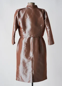 Ensemble Robe Creatif Paris Marron