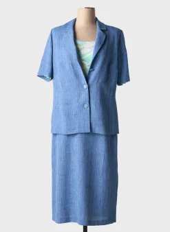 Ensemble Robe France Rivoire Bleu