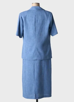 Ensemble Robe France Rivoire Bleu