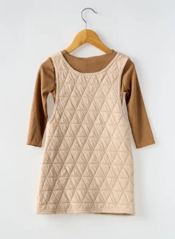 Ensemble Robe P'tit Môme Marron