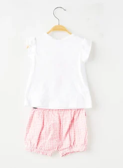 Ensemble Short Boboli Rose