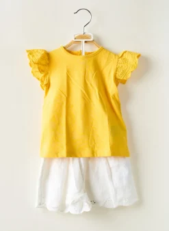 Ensemble Short Losan Jaune