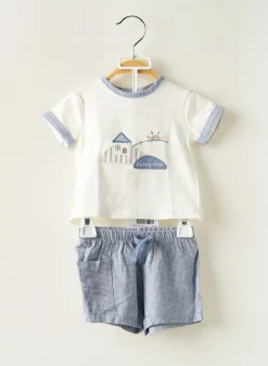Ensemble Short Mayoral Blanc