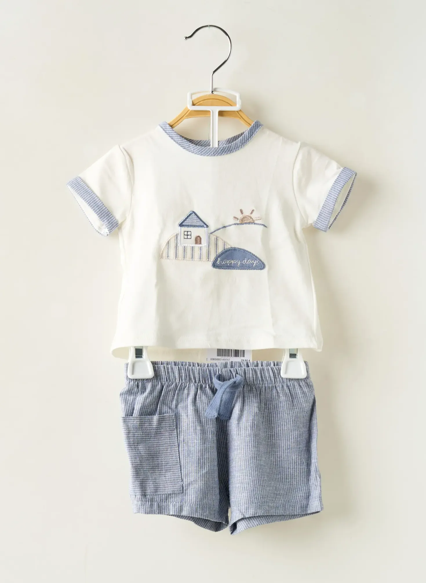 Ensemble Short Mayoral Blanc