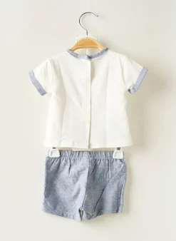 Ensemble Short Mayoral Blanc