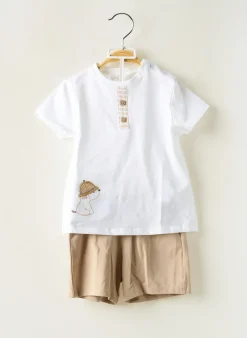 Ensemble Short Mayoral Blanc