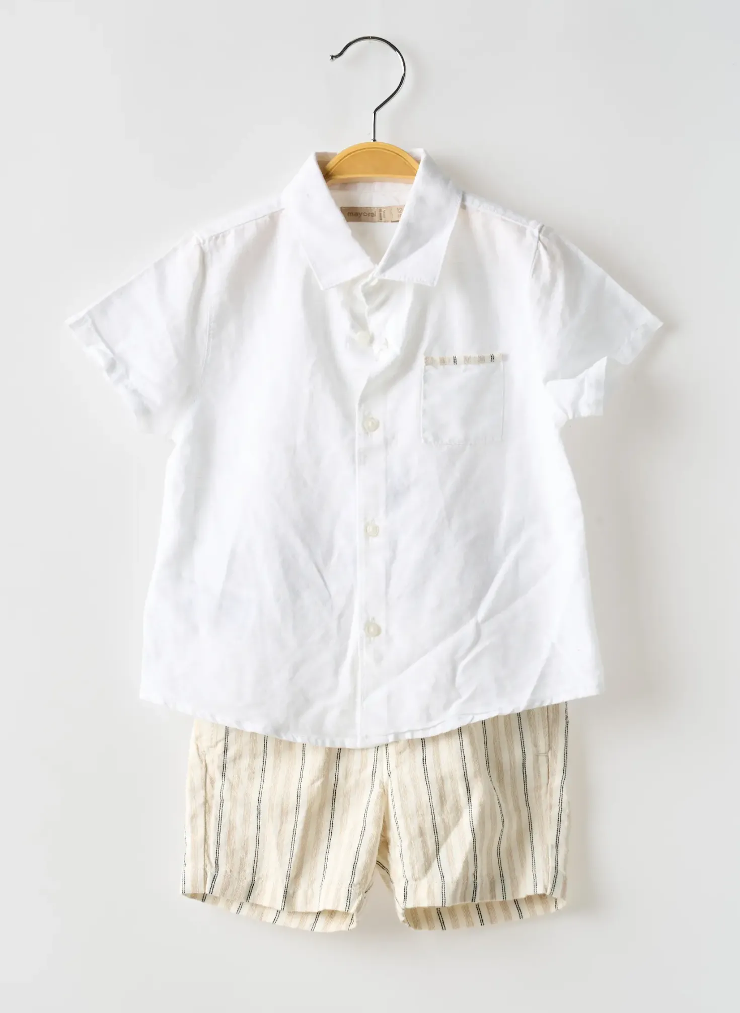 Ensemble Short Mayoral Blanc