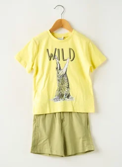 Ensemble Short Mayoral Jaune
