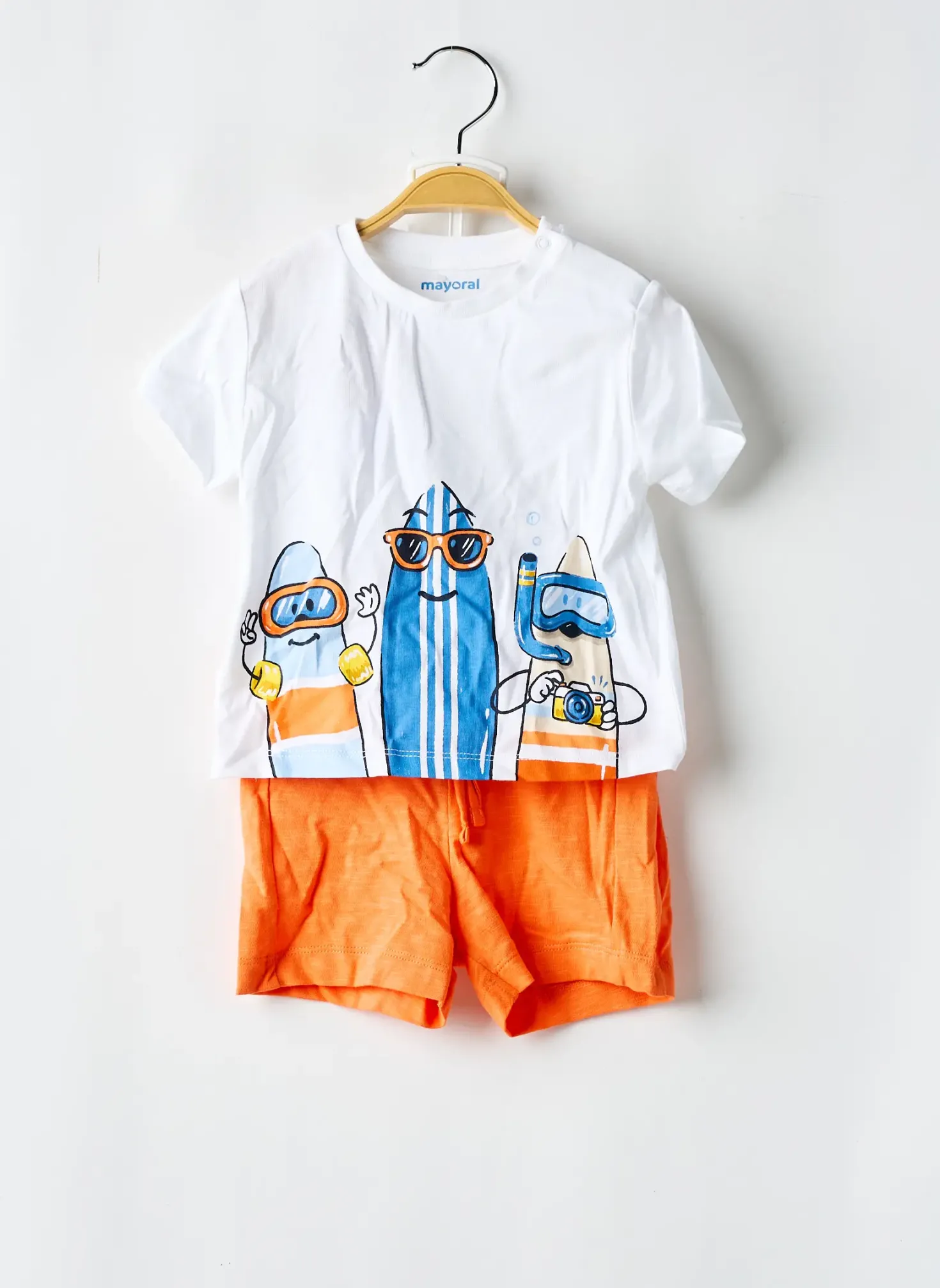 Ensemble Short Mayoral Orange