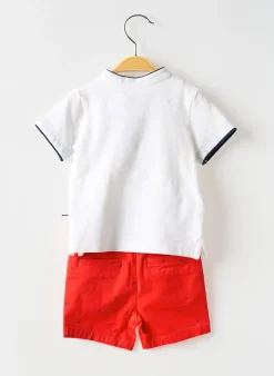 Ensemble Short Mayoral Rouge