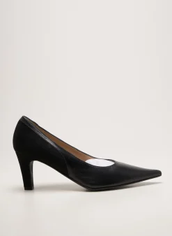 Escarpins Andrea Daphane Noir Talon De 4 À 6cm