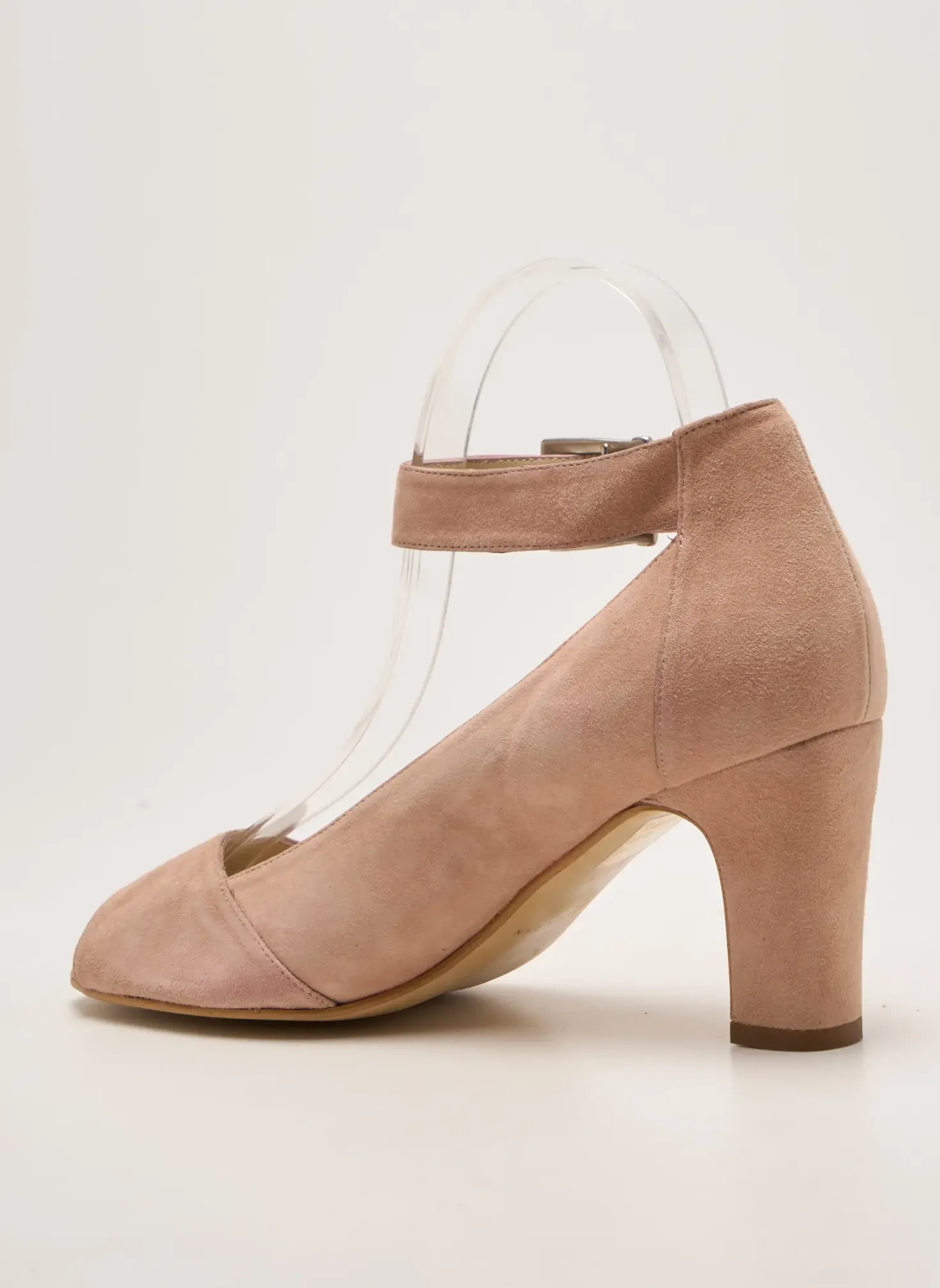 Escarpins Andrea Daphane Rose Talon De 7 À 9cm