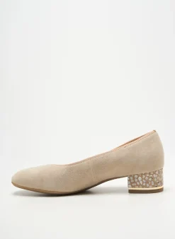 Escarpins Ara Beige Talon Plat Jusqu'à 3cm