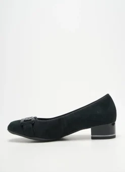 Escarpins Ara Noir Talon Plat Jusqu'à 3cm